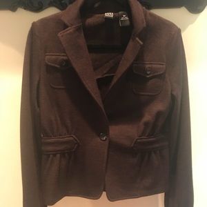 Brown blazer